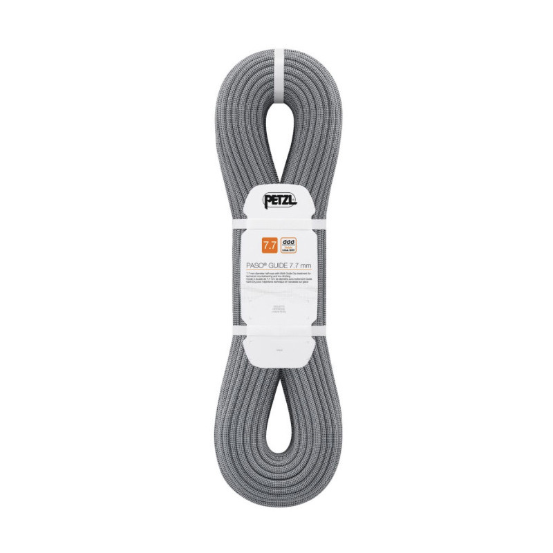 PASO GUIDE HALF ROPE GREY 7,7MM