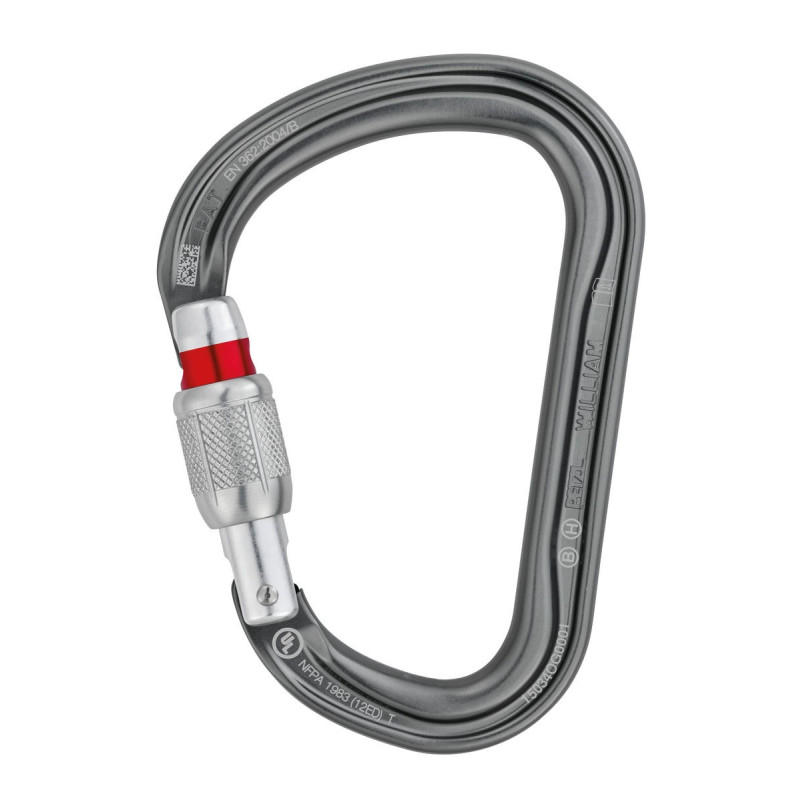 WILLIAM SCREW-LOCK CARABINER